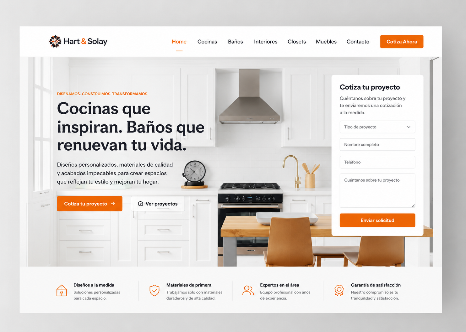 Fresh Kitchen & Bath Live site — Remodeling